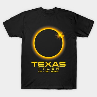 Tyler Texas Tx Total Solar Eclipse 2024 T-Shirt